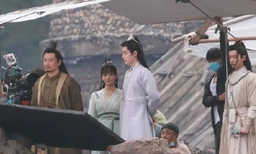 肖战任敏《玉骨遥》路透照流出(肖战玉骨遥的照片)
