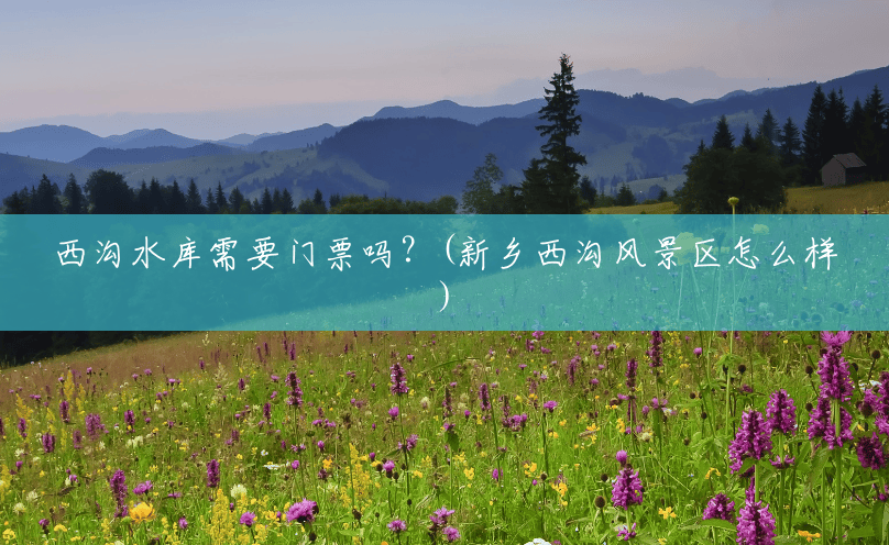 西沟水库需要门票吗?(新乡西沟风景区怎么样) 西沟水库需要门票吗?(新乡西沟风景区怎么样)