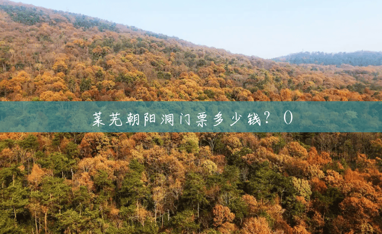 莱芜朝阳洞门票多少钱?() 莱芜朝阳洞门票多少钱?()