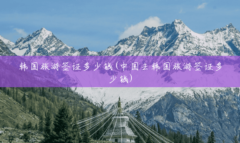 韩国旅游签证多少钱(中国去韩国旅游签证多少钱) 韩国旅游签证多少钱(中国去韩国旅游签证多少钱)