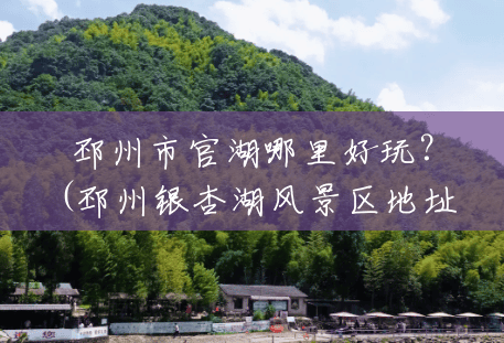 邳州市官湖哪里好玩?(邳州银杏湖风景区地址在哪) 邳州市官湖哪里好玩?(邳州银杏湖风景区地址在哪)