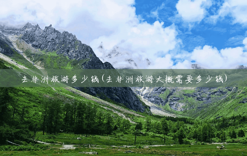 去非洲旅游多少钱(去非洲旅游大概需要多少钱) 去非洲旅游多少钱(去非洲旅游大概需要多少钱)