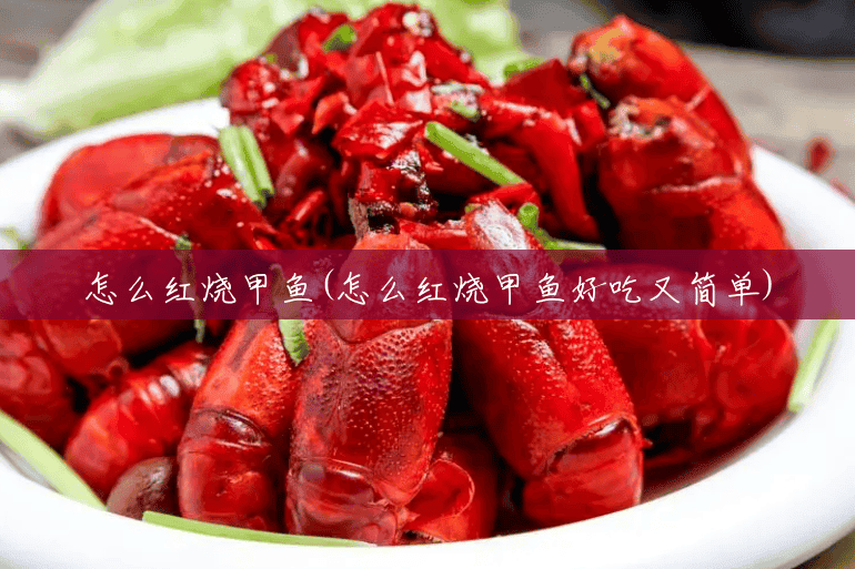 怎么红烧甲鱼(怎么红烧甲鱼好吃又简单) 怎么红烧甲鱼(怎么红烧甲鱼好吃又简单)