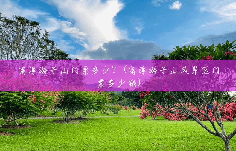 高淳游子山门票多少?(高淳游子山风景区门票多少钱) 高淳游子山门票多少?(高淳游子山风景区门票多少钱)