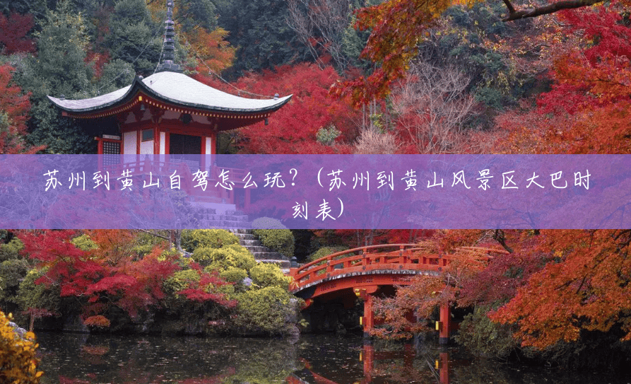 苏州到黄山自驾怎么玩?(苏州到黄山风景区大巴时刻表) 苏州到黄山自驾怎么玩?(苏州到黄山风景区大巴时刻表)