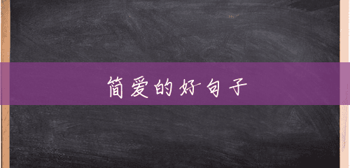 简爱的好句子