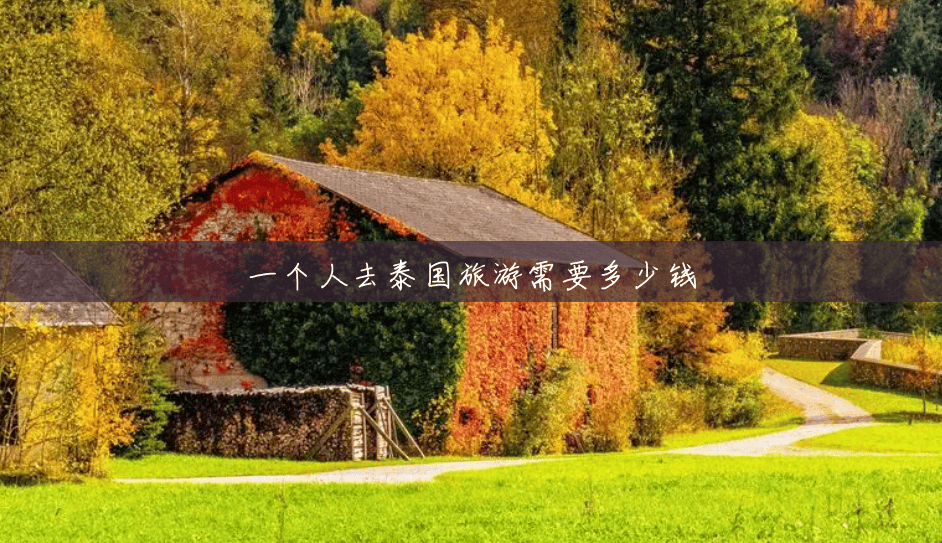 一个人去泰国旅游需要多少钱 一个人去泰国旅游需要多少钱