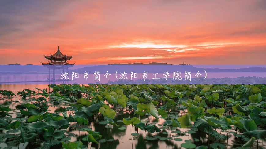沈阳市简介(沈阳市工学院简介) 沈阳市简介(沈阳市工学院简介)