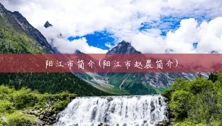 阳江市简介(阳江市赵晨简介) 阳江市简介(阳江市赵晨简介)