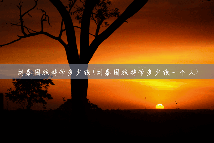 到泰国旅游带多少钱(到泰国旅游带多少钱一个人) 到泰国旅游带多少钱(到泰国旅游带多少钱一个人)