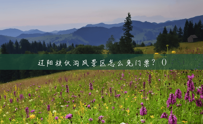 辽阳核伙沟风景区怎么免门票?() 辽阳核伙沟风景区怎么免门票?()