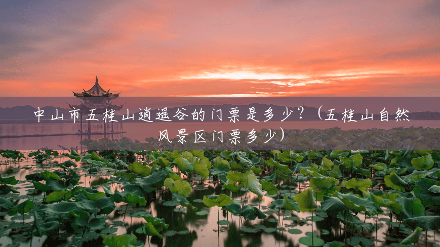 中山市五桂山逍遥谷的门票是多少?(五桂山自然风景区门票多少) 中山市五桂山逍遥谷的门票是多少?(五桂山自然风景区门票多少)