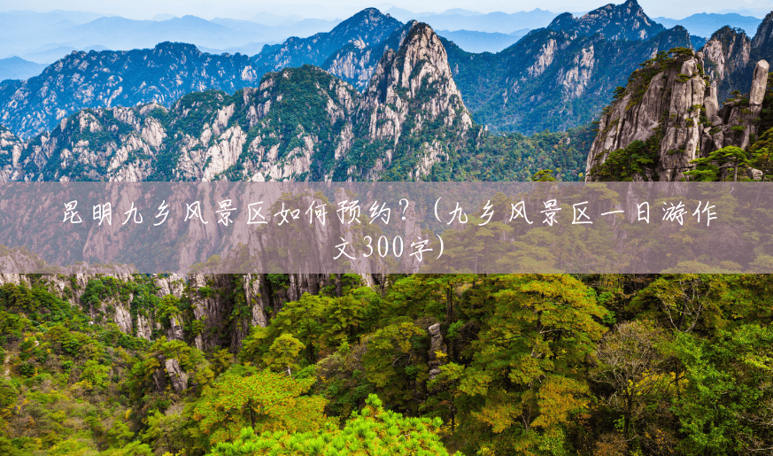 昆明九乡风景区如何预约?(九乡风景区一日游作文300字) 昆明九乡风景区如何预约?(九乡风景区一日游作文300字)