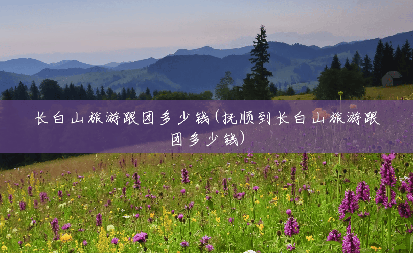 长白山旅游跟团多少钱(抚顺到长白山旅游跟团多少钱) 长白山旅游跟团多少钱(抚顺到长白山旅游跟团多少钱)