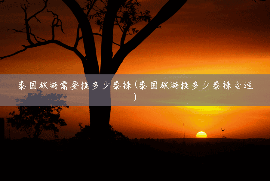 泰国旅游需要换多少泰铢(泰国旅游换多少泰铢合适)