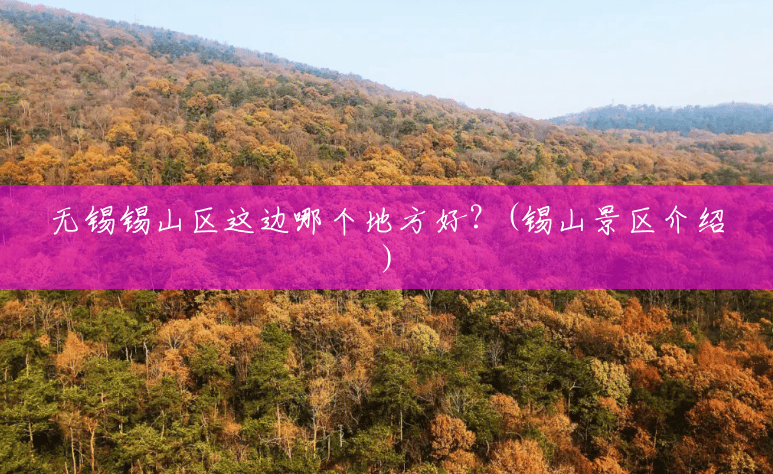 无锡锡山区这边哪个地方好?(锡山景区介绍) 无锡锡山区这边哪个地方好?(锡山景区介绍)