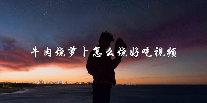 牛肉烧萝卜怎么烧好吃视频 牛肉烧萝卜怎么烧好吃视频