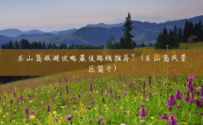东山岛旅游攻略最佳路线推荐?(东山岛风景区简介) 东山岛旅游攻略最佳路线推荐?(东山岛风景区简介)
