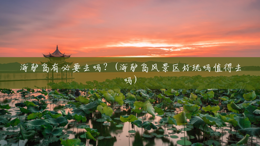 海驴岛有必要去吗?(海驴岛风景区好玩吗值得去吗) 海驴岛有必要去吗?(海驴岛风景区好玩吗值得去吗)