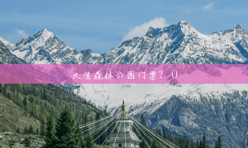 大洼森林公园门票?() 大洼森林公园门票?()