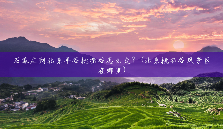 石家庄到北京平谷桃花谷怎么走?(北京桃花谷风景区在哪里) 石家庄到北京平谷桃花谷怎么走?(北京桃花谷风景区在哪里)