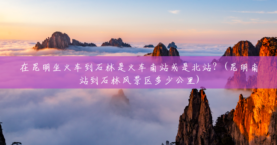 在昆明坐火车到石林是火车南站或是北站?(昆明南站到石林风景区多少公里) 在昆明坐火车到石林是火车南站或是北站?(昆明南站到石林风景区多少公里)