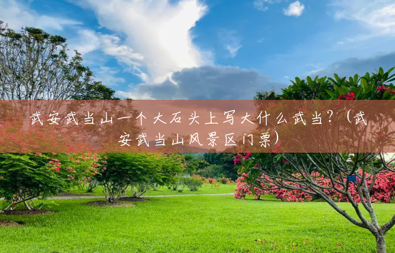 武安武当山一个大石头上写大什么武当?(武安武当山风景区门票) 武安武当山一个大石头上写大什么武当?(武安武当山风景区门票)