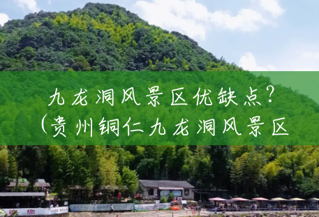 九龙洞风景区优缺点？(贵州铜仁九龙洞风景区门票价格)