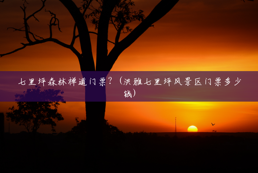 七里坪森林禅道门票?(洪雅七里坪风景区门票多少钱) 七里坪森林禅道门票?(洪雅七里坪风景区门票多少钱)