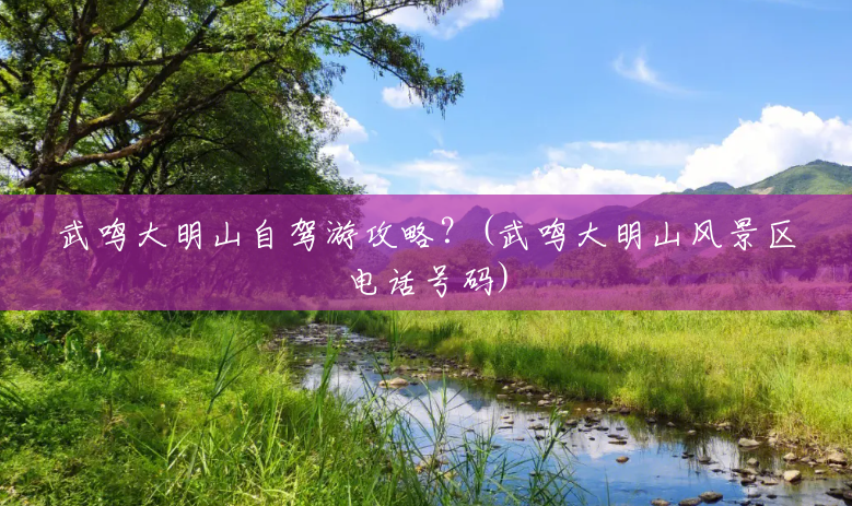 武鸣大明山自驾游攻略?(武鸣大明山风景区电话号码) 武鸣大明山自驾游攻略?(武鸣大明山风景区电话号码)