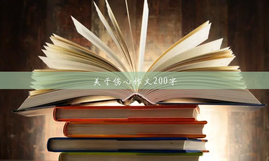 关于伤心作文200字 关于伤心作文200字