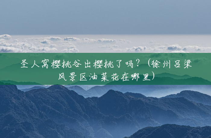 圣人窝樱桃谷出樱桃了吗?(徐州吕梁风景区油菜花在哪里) 圣人窝樱桃谷出樱桃了吗?(徐州吕梁风景区油菜花在哪里)