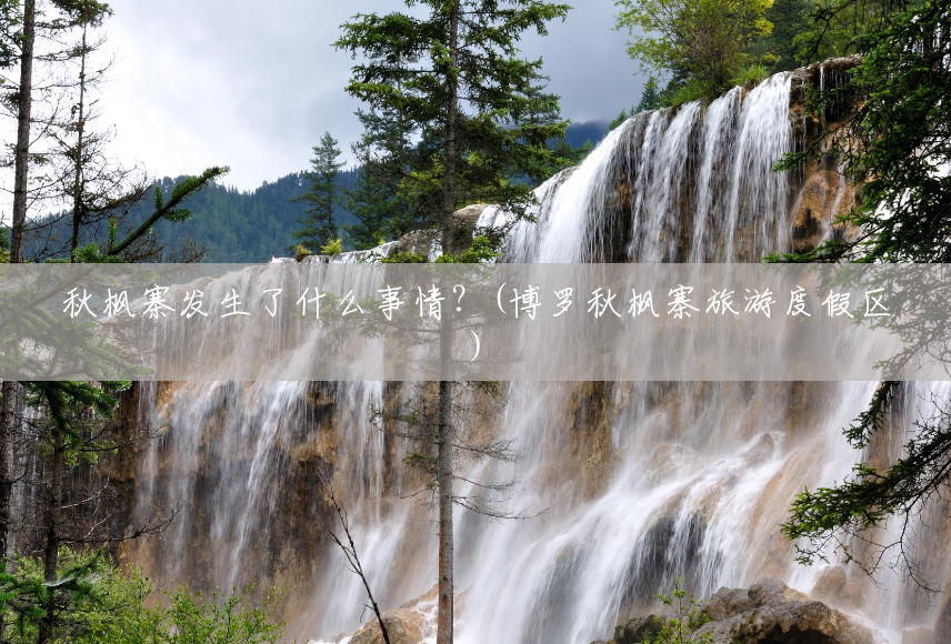 秋枫寨发生了什么事情？(博罗秋枫寨旅游度假区)