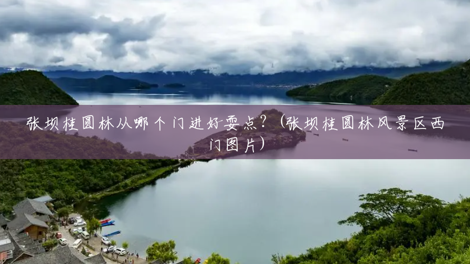 张坝桂圆林从哪个门进好耍点？(张坝桂圆林风景区西门图片)