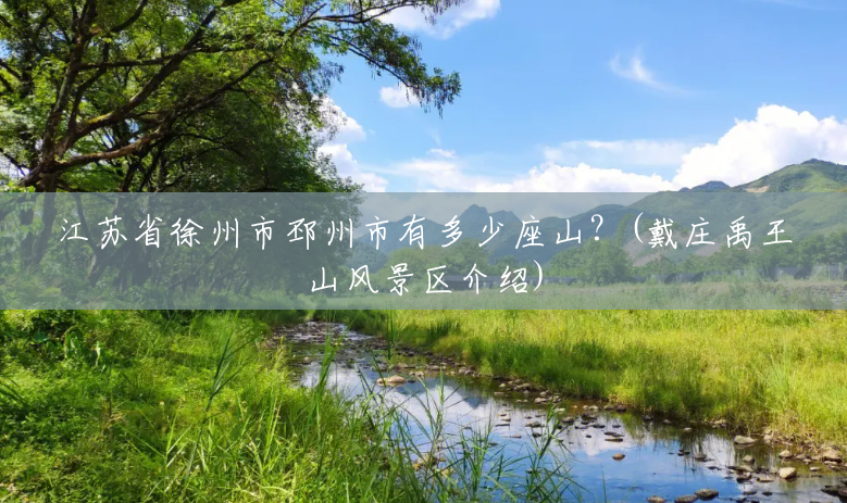 江苏省徐州市邳州市有多少座山?(戴庄禹王山风景区介绍) 江苏省徐州市邳州市有多少座山?(戴庄禹王山风景区介绍)