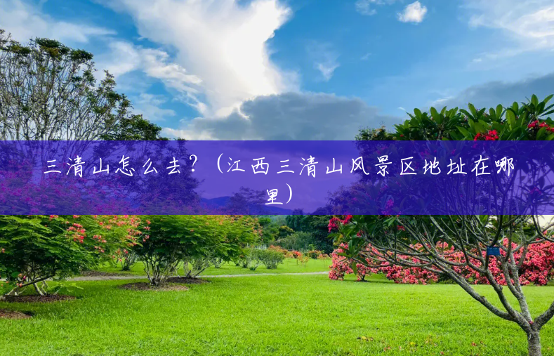 三清山怎么去?(江西三清山风景区地址在哪里) 三清山怎么去?(江西三清山风景区地址在哪里)
