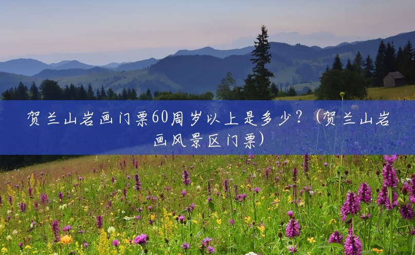 贺兰山岩画门票60周岁以上是多少?(贺兰山岩画风景区门票) 贺兰山岩画门票60周岁以上是多少?(贺兰山岩画风景区门票)