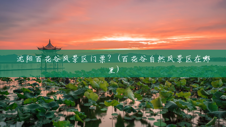 沈阳百花谷风景区门票？(百花谷自然风景区在哪里)
