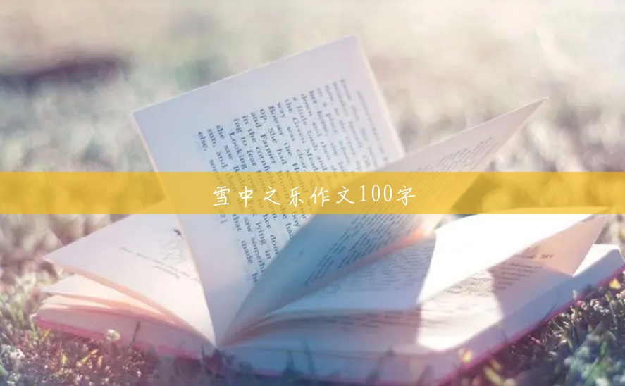 雪中之乐作文100字 雪中之乐作文100字