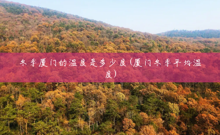 冬季厦门的温度是多少度(厦门冬季平均温度) 冬季厦门的温度是多少度(厦门冬季平均温度)