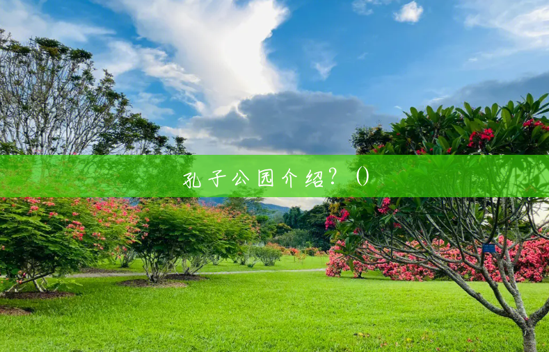 孔子公园介绍?() 孔子公园介绍?()