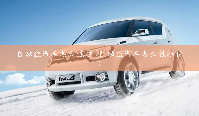 自动挡汽车怎么挂档(自动挡汽车怎么挂档位)