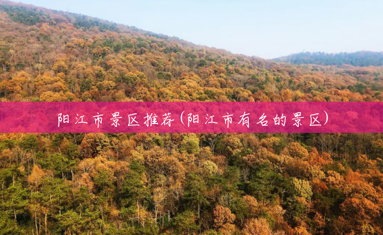 阳江市景区推荐(阳江市有名的景区) 阳江市景区推荐(阳江市有名的景区)