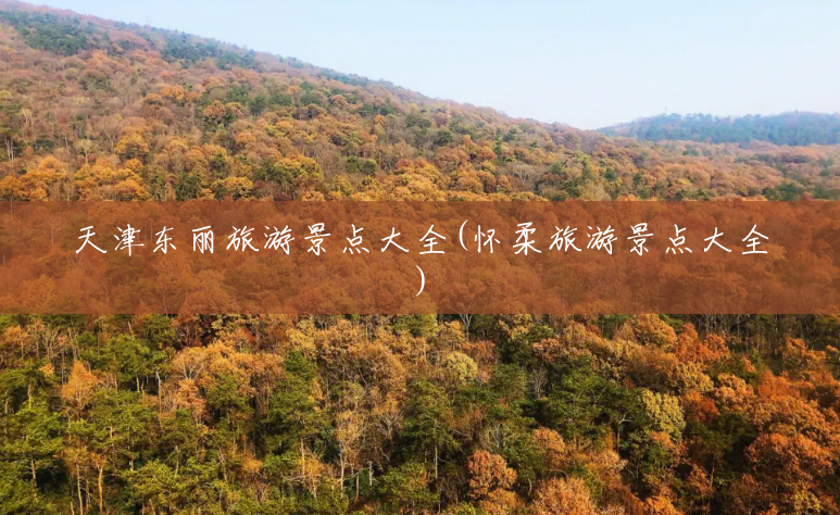 天津东丽旅游景点大全(怀柔旅游景点大全)