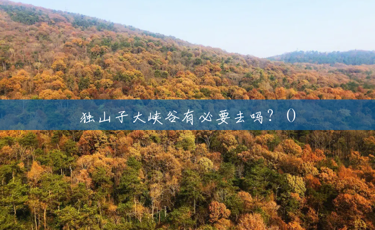 独山子大峡谷有必要去吗?() 独山子大峡谷有必要去吗?()