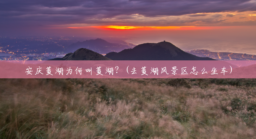 安庆菱湖为何叫菱湖?(去菱湖风景区怎么坐车) 安庆菱湖为何叫菱湖?(去菱湖风景区怎么坐车)