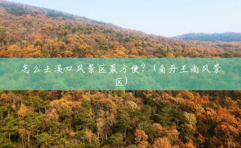 怎么去溪口风景区最方便?(南丹王尚风景区) 怎么去溪口风景区最方便?(南丹王尚风景区)