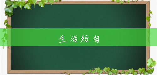 生活短句