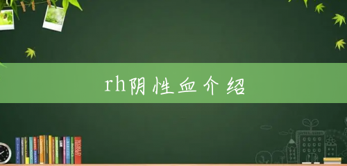 rh阴性血介绍 rh阴性血介绍