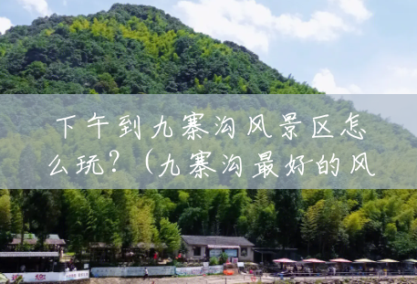 下午到九寨沟风景区怎么玩？(九寨沟最好的风景区是哪里)